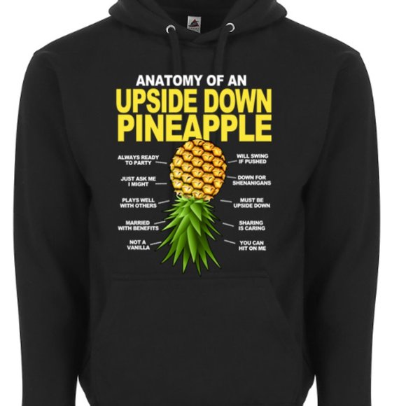 Other - Anatomy of an Upside Down Pineapple Swingers Lifestyle Hoodie Sweater